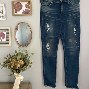 Distressed Lucky Jeans